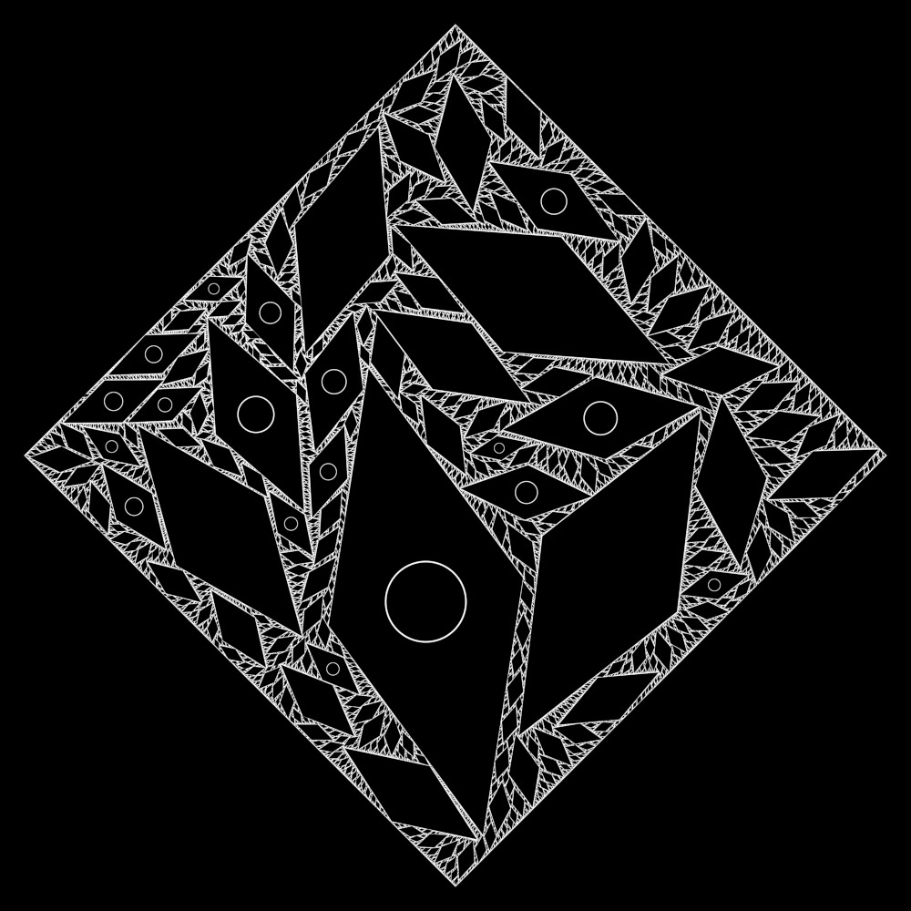 cover art for the album 'Steganography' by Nathan Ho